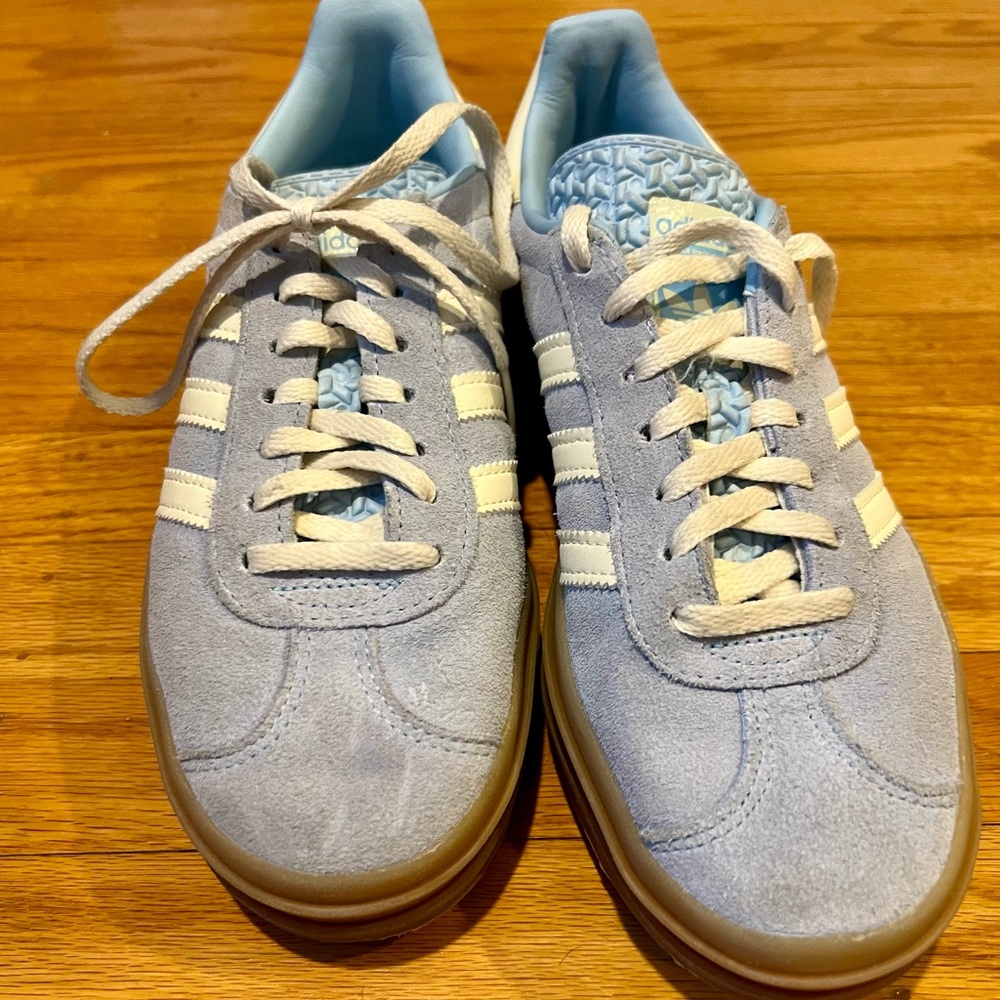 Adidas Gazelle Light Blue Sneakers
